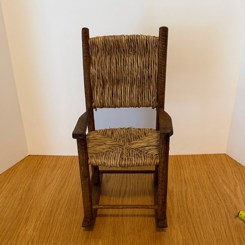 Vintage Doll Rocking Chair - Picture 2 of 6